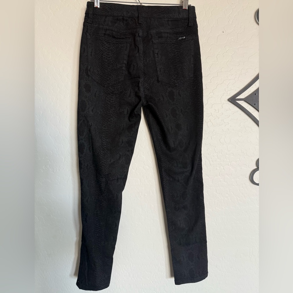 JOE’S JEANS Black Snake Print Skinny Jeans - 27 - Picture 4 of 8